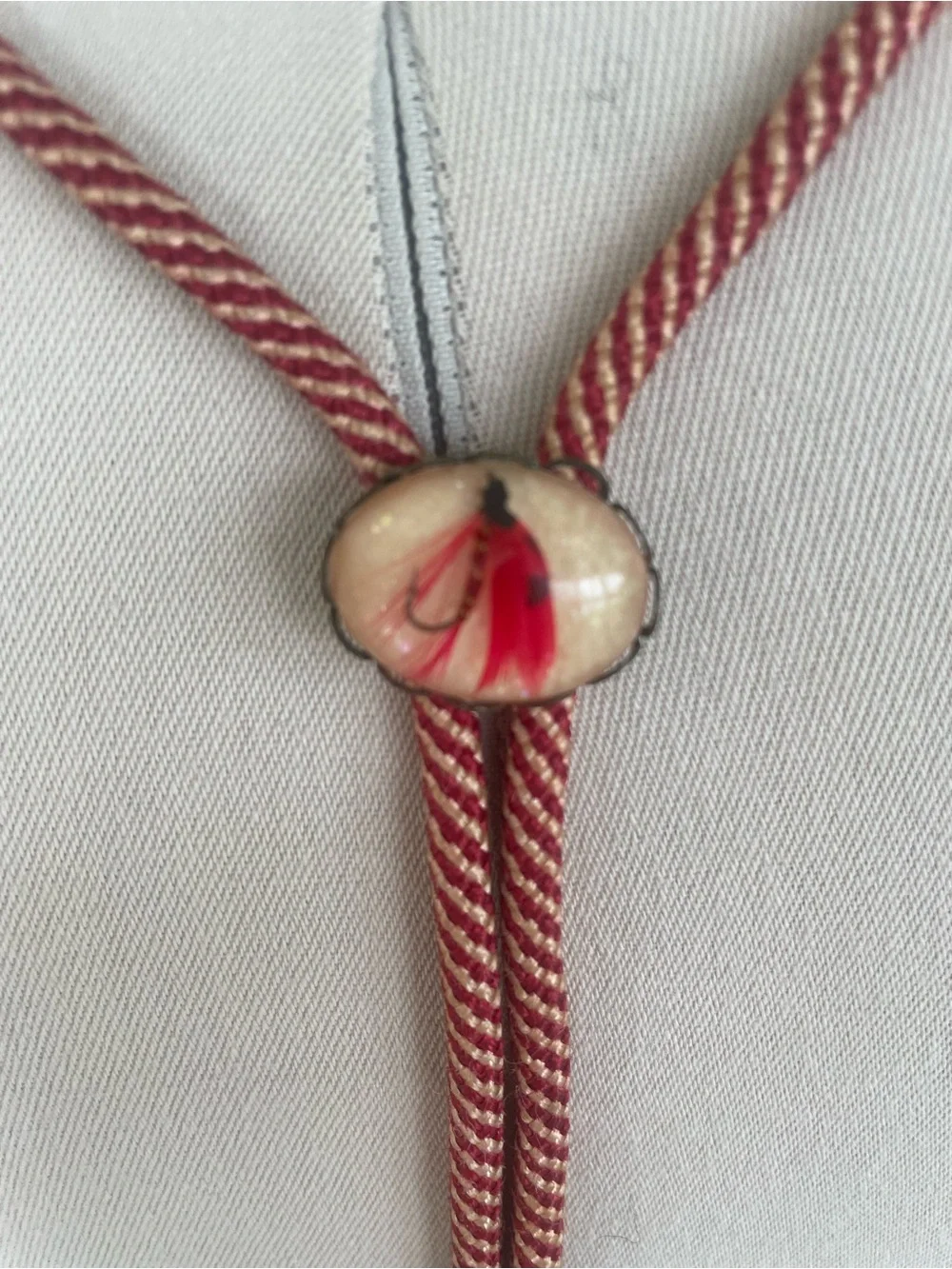 Unmarked bolo tie